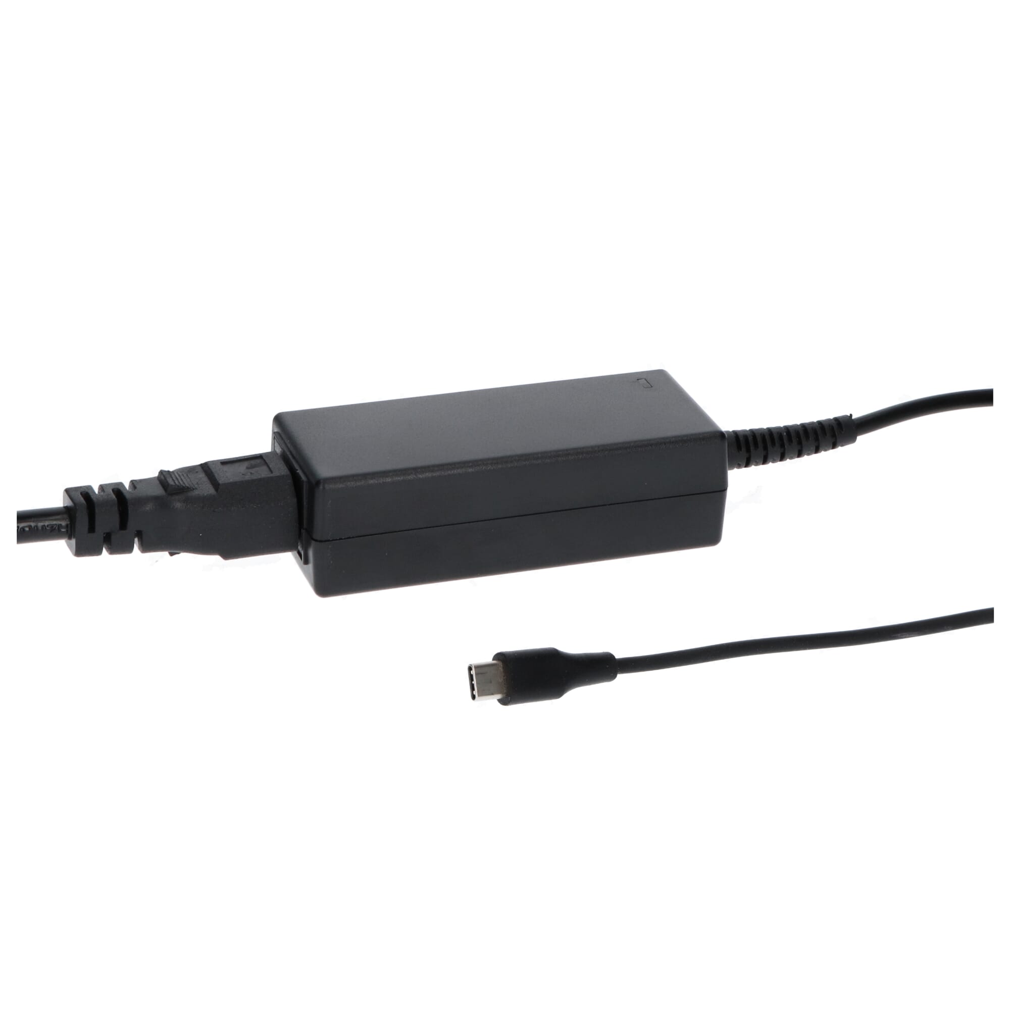 Yanec Laptop USB-C AC Adapter 45W Zwart Yanec Laptop USB-C AC Adapter 45W Zwart